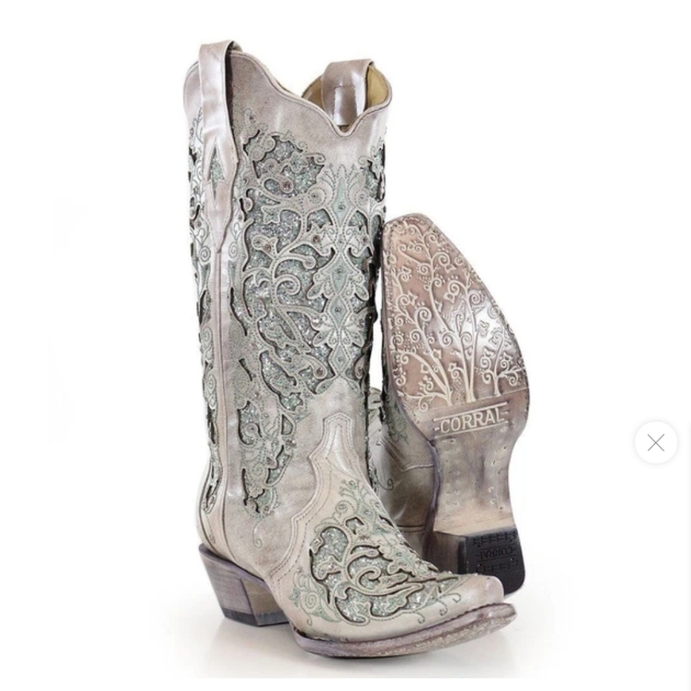 Cream Corral Boots